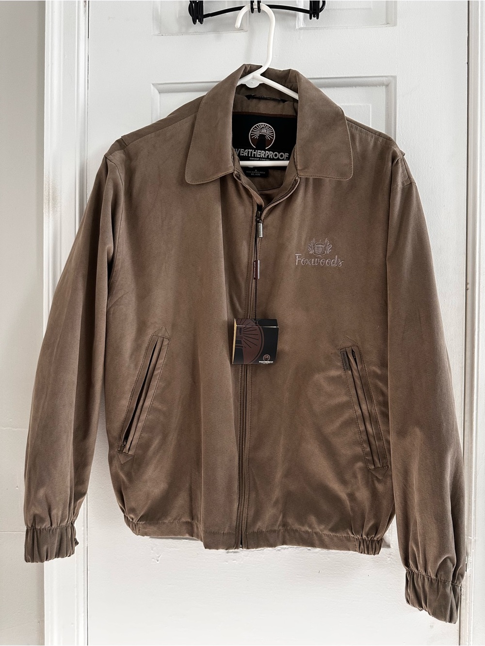 Weatherproof Men's Tan Bomber Jacket - Picture 2 of 9